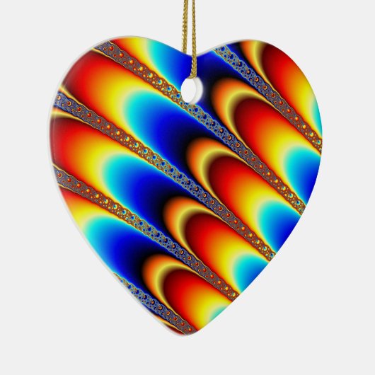 IJking - Fractal Art Keramisch Ornament (Rechts)