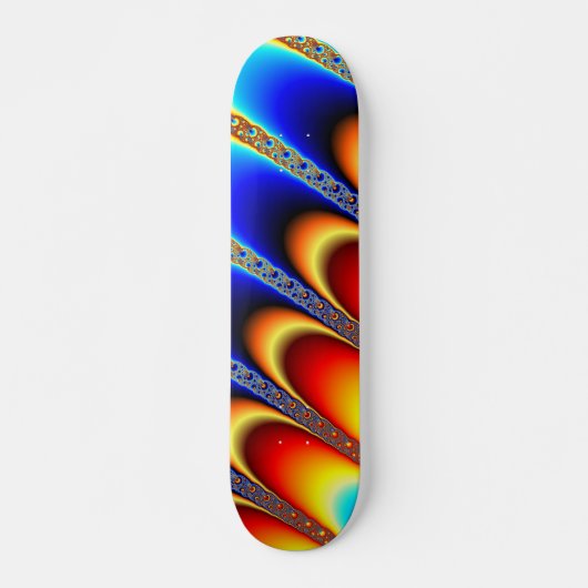IJking - Fractal Art Persoonlijk Skateboard (Voorkant)