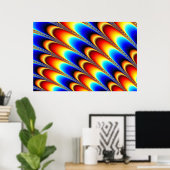 IJking - Fractal Art Poster (Thuiskantoor)