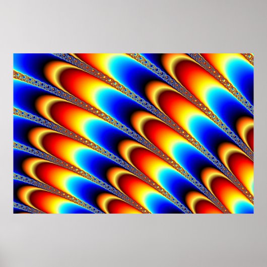 IJking - Fractal Art Poster (Voorkant)