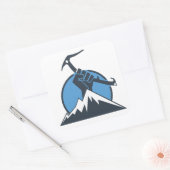 IJklimkracht Vierkante Sticker (Envelop)