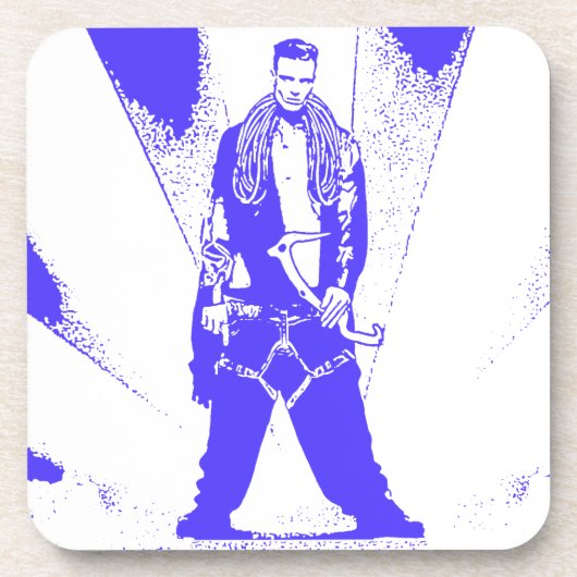 IJklimmende Baby Bier Onderzetter (Voorkant)