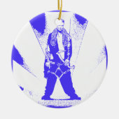 IJklimmende Baby Keramisch Ornament (Voorkant)