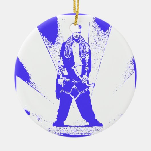 IJklimmende Baby Keramisch Ornament (Voorkant)