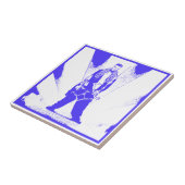 IJklimmende Baby Tegeltje (Zijkant)