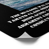 IJN Batleship Musashi Poster (Hoek)