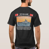 IJN Batleship Musashi T-shirt (Achterkant)