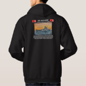 IJN Battleship Musashi Hoodie (Achterkant)
