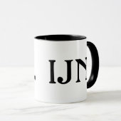 "IJN" in Jezus' naam Christelijke Mok (Voorkant rechts)