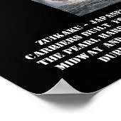 IJN Zuikiaku Vliegtuig Drager Poster (Hoek)