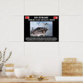 IJN Zuikiaku Vliegtuig Drager Poster (Keuken)