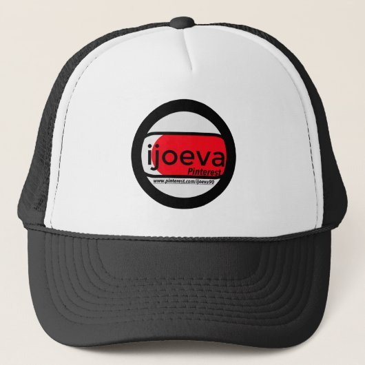 ijoeva Pinterest Print Nieuwigheid Trucker Pet (Voorkant)