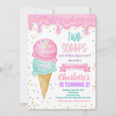IJs 2e verjaardagsfeestje 2 schepjes beter Kaart (Voorkant)