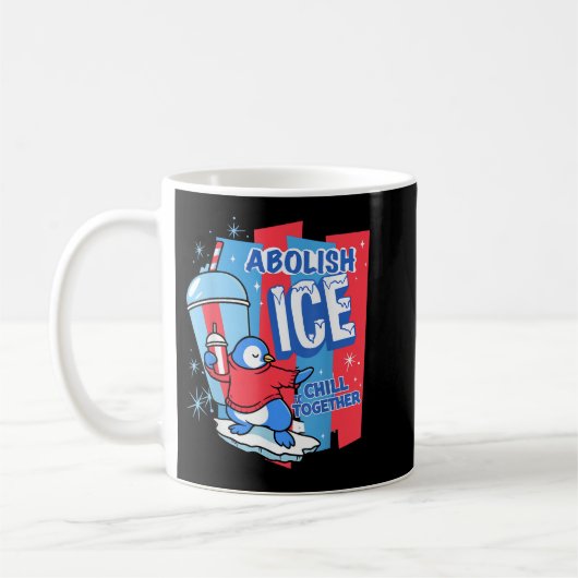 Ijs afschaffen koffiemok (Links)