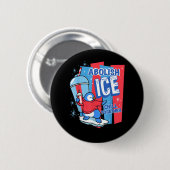 Ijs Afschaffen Ronde Button 5,7 Cm (Voorkant /achterkant)
