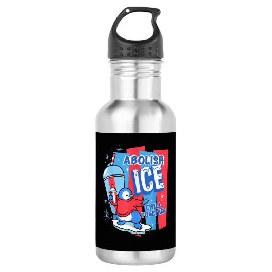 Ijs Afschaffen Waterfles (Voorkant)