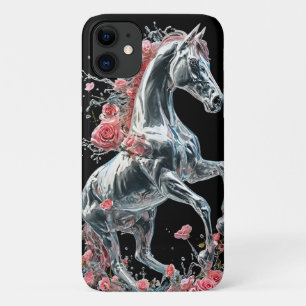 Ijs Bevroren Paard Mystieke Winter Dier Kunst Ontw Case-Mate iPhone Case