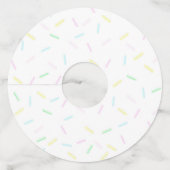 Ijs Bridal of Baby Shower Wijnglaslabel (Achterkant)