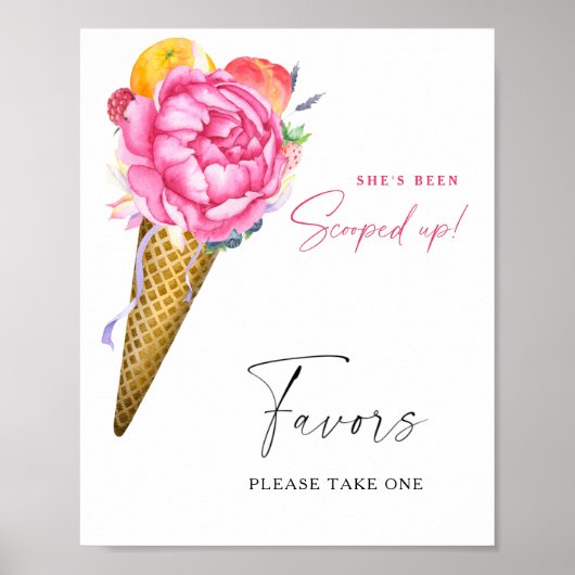 IJs - bruidsgunsten neem er alsjeblieft een Poster (Voorkant)