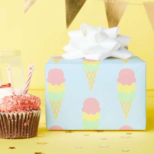 Ijs Cadeaupapier (Verjaardagsfeest)