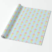 Ijs Cadeaupapier (Uitgerold)