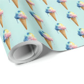 Ijs Cadeaupapier (Rol Hoek)
