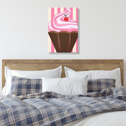 Ijs Canvas Afdruk (Insitu (Slaapkamer))
