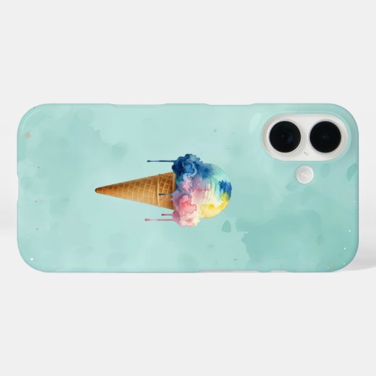 Ijs Case-Mate iPhone Case (Achterkant (horizontaal))