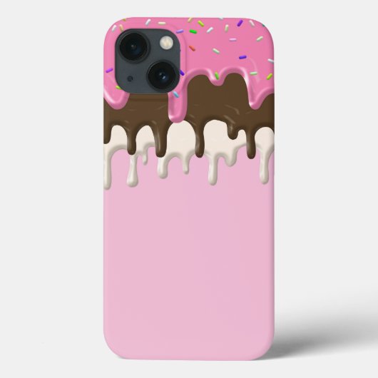 IJs crème roze frosting strooisel druppel Case-Mate iPhone Case (Achterkant)
