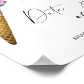 Ijs - date night ideeën. Date jar bruidsspel Poster (Hoek)