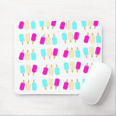 ijs drie kleuren muismat (Met muis)