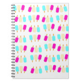 ijs drie kleuren notitieboek (Voorkant)