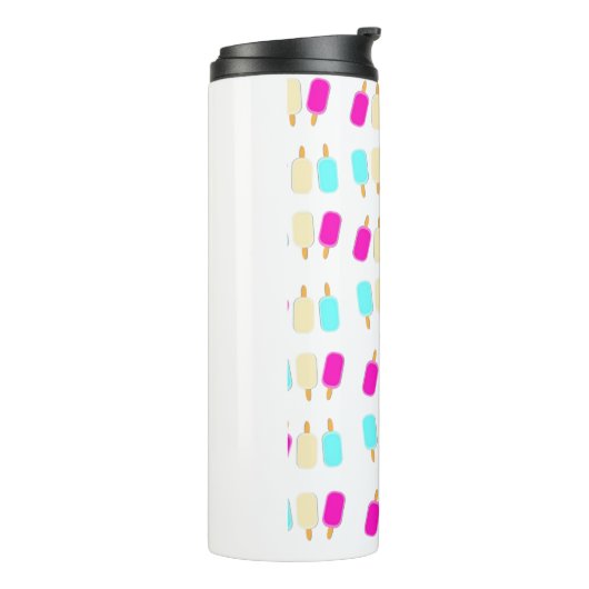 ijs drie kleuren thermosbeker (Gedraaid links)