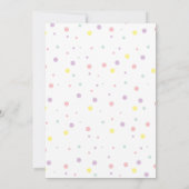 IJs en cake 5e verjaardag Kaart (Achterkant)