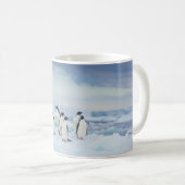 IJs en sneeuw | Adelie Penguins Antarctica Koffiemok (Voorkant rechts)
