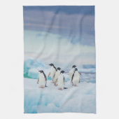 IJs en sneeuw | Adelie Penguins Antarctica Theedoek (Verticaal)