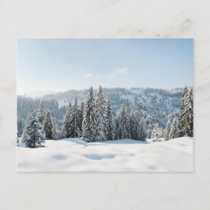 IJs en sneeuw   Allgäu Bavaria Duitsland Briefkaart