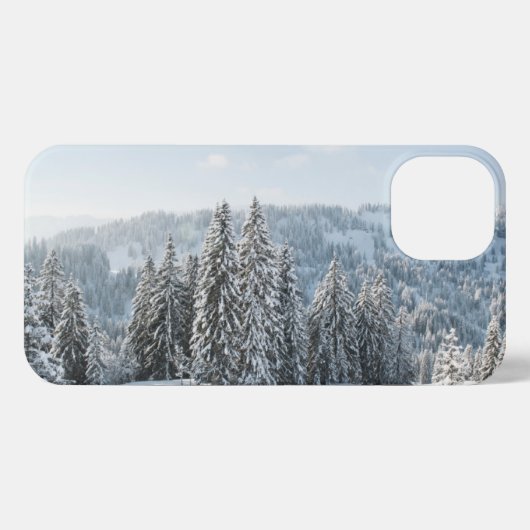 IJs en sneeuw | Allgäu Bavaria Duitsland iPhone Hoesje (Achterkant horizontaal)