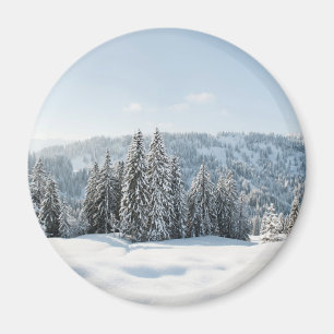 IJs en sneeuw Allgäu Bavaria Duitsland Magneet