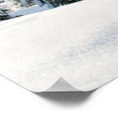 IJs en sneeuw | Allgäu Bavaria Duitsland Poster (Hoek)