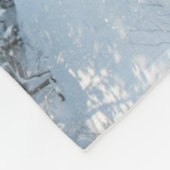 IJs en sneeuw | Allgäu Bavaria Zuid-Duitsland Fleece Deken (Hoek)