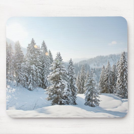 IJs en sneeuw | Allgäu Bavaria Zuid-Duitsland Muismat (Voorkant)