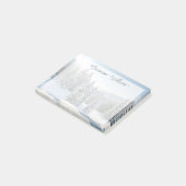 IJs en sneeuw | Allgäu Bavaria Zuid-Duitsland Post-it® Notes (Schuin)