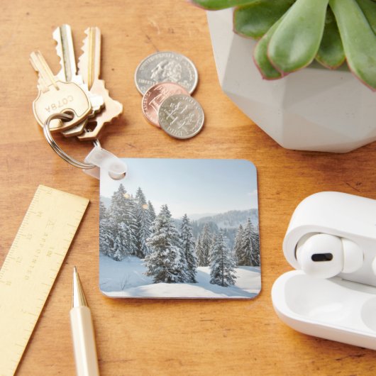 IJs en sneeuw | Allgäu Bavaria Zuid-Duitsland Sleutelhanger (Bureau)