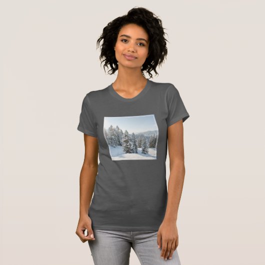 IJs en sneeuw | Allgäu Bavaria Zuid-Duitsland T-shirt (Voorkant volledig)