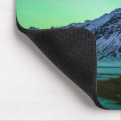 IJs en sneeuw | Aurora Borealis Milky Way IJsland Muismat (Hoek)