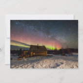 IJs en sneeuw | Aurora Polaris Murmansk, IJsland Bedankkaart (Voorkant)