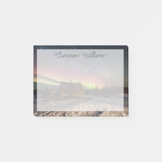 IJs en sneeuw | Aurora Polaris Murmansk, IJsland Post-it® Notes (Voorkant)