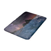 IJs en sneeuw | Baikal-meer, Siberië, Rusland Badmat (Gekanteld)