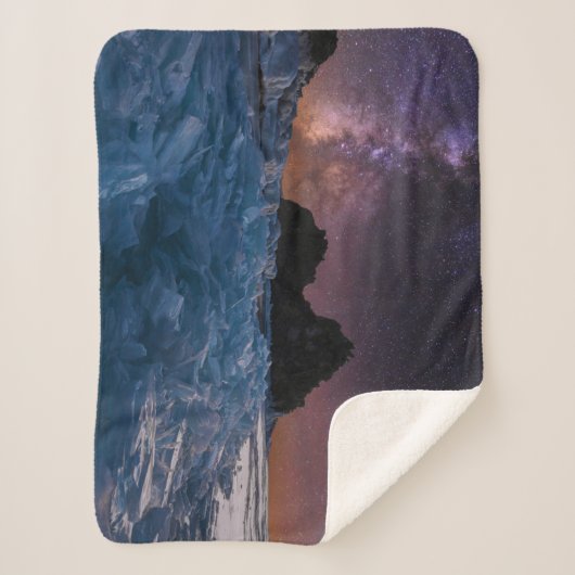 IJs en sneeuw | Baikal-meer, Siberië, Rusland Sherpa Deken (Voorkant)